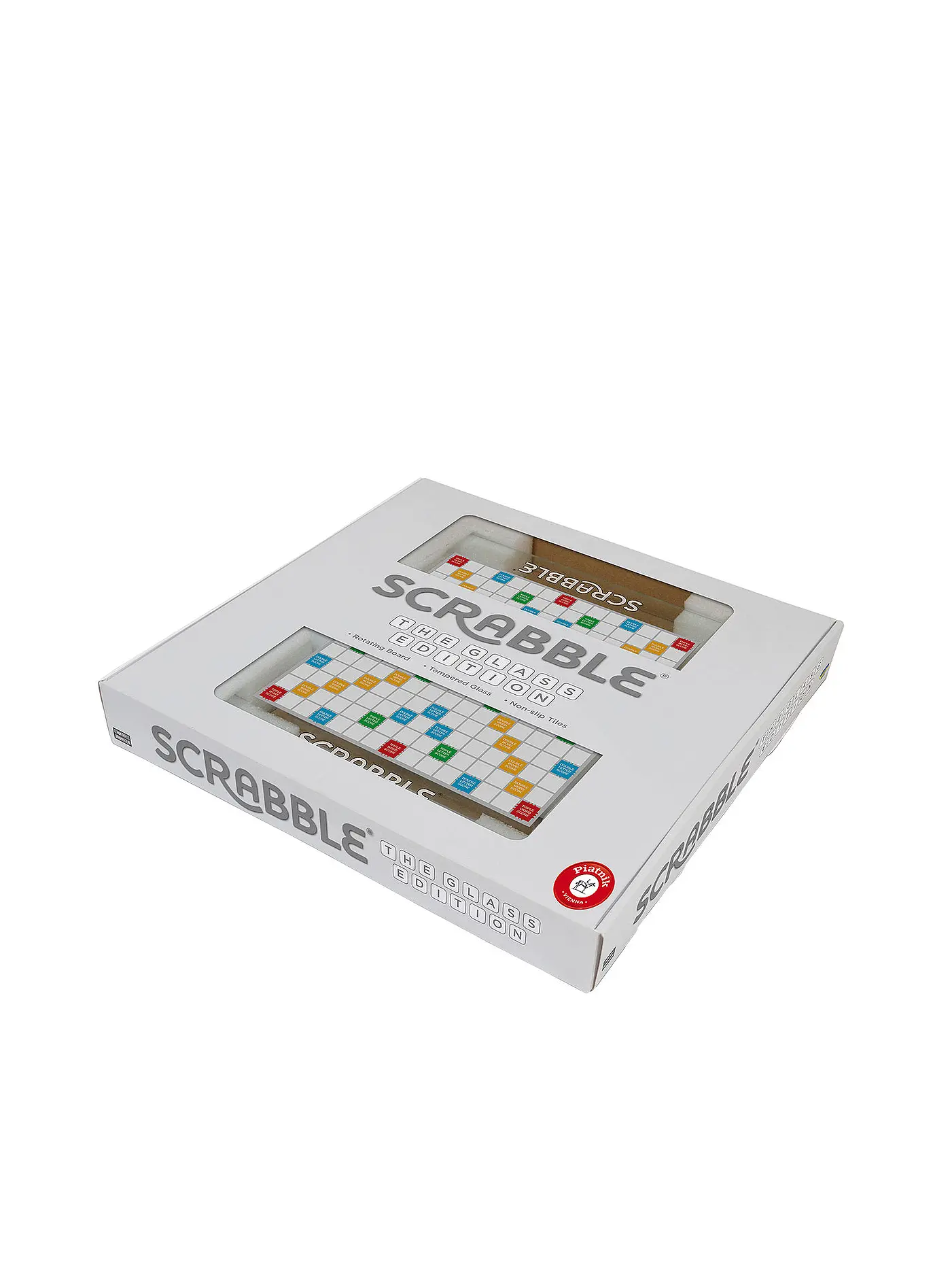 PIATNIK | Brettspiel - Scrabble Glas Edition | 